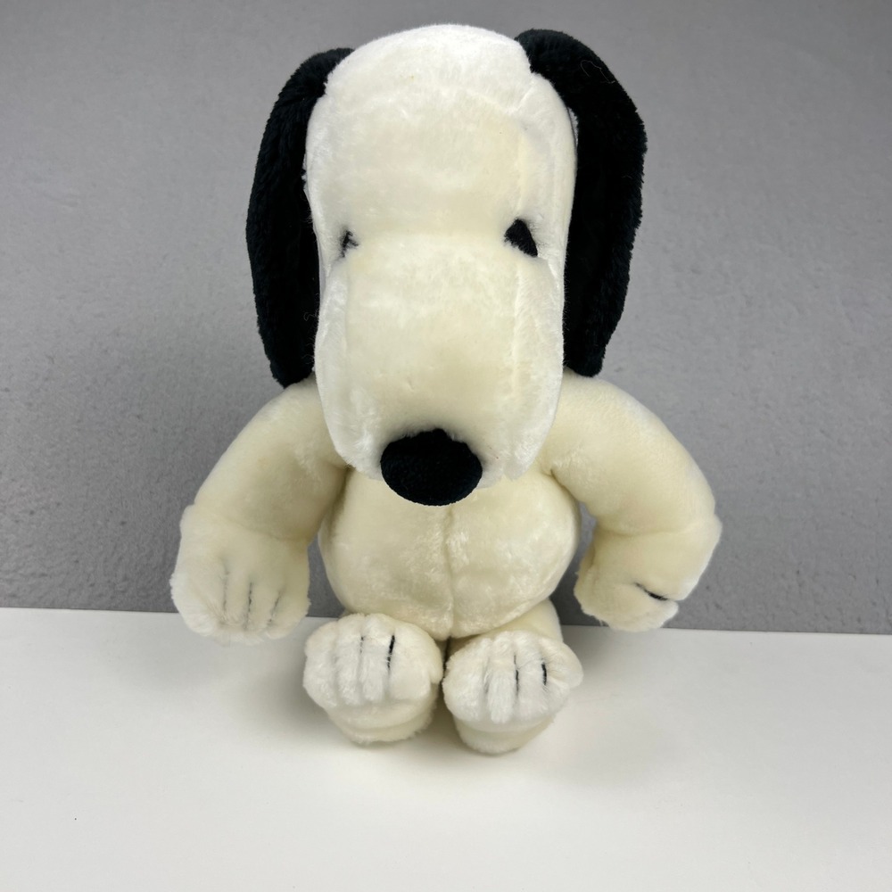 VTG 1968 Peanuts Snoopy Plush Toy 16" Schultz Stuffed Animal Charlie Brown
